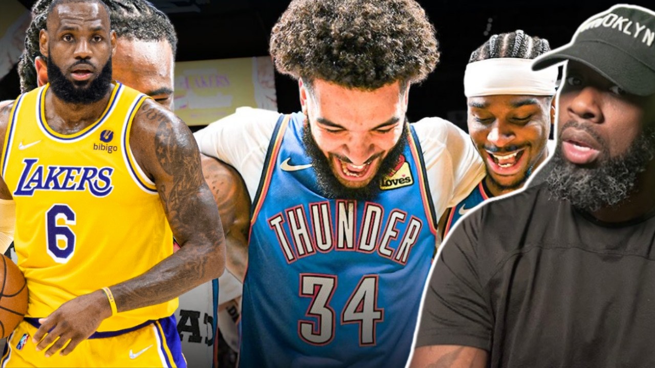 THEY QUIT! Thunder vs Lakers Game 3 Highlights (REACTION) - YouTube