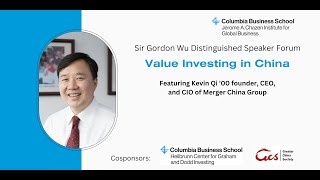 Value Investing in China