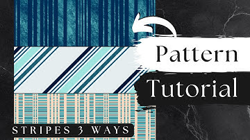 Elevate Your Stripe Patterns with these 3 Procreate Techniques!
