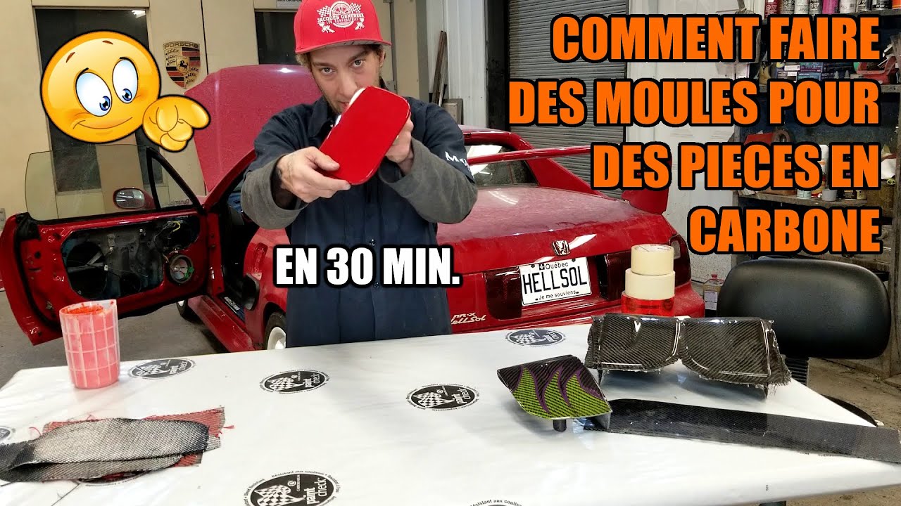 Tu veu faire des moules pour tes pièces en carbone ?