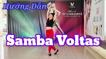 Hướng Dẫn Bước Samba Voltas Line Dance l Line Dance Step - Vy