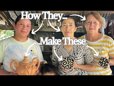 The Lenca Pottery Process From Beginning To End