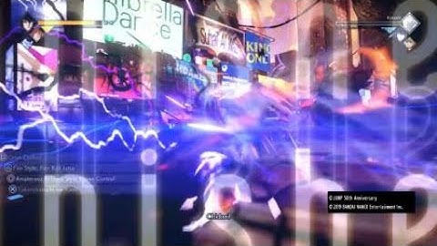 JUMP FORCE Sasuke and kakashi Clash