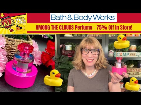Bath & Body Works AMONG THE CLOUDS Perfume - 75% Off In Store!