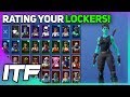 I Rate YOUR Fortnite Lockers! (Fortnite Battle Royale)