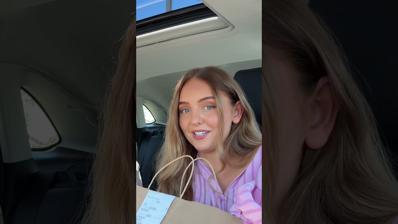 ordering the SAME food as the CAR infront