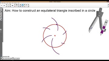 Constructing an Equilateral Triangle Inscribed in a Circle