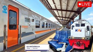 🔴 PERJALANAN KERETA API MATARMAJA NEW GENERATION ! Naik KA Matarmaja Ekonomi Terbaru Makin Nyaman!