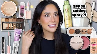 TESTING OUT NEW DRUGSTORE MAKEUP | watch BEFORE you buy!