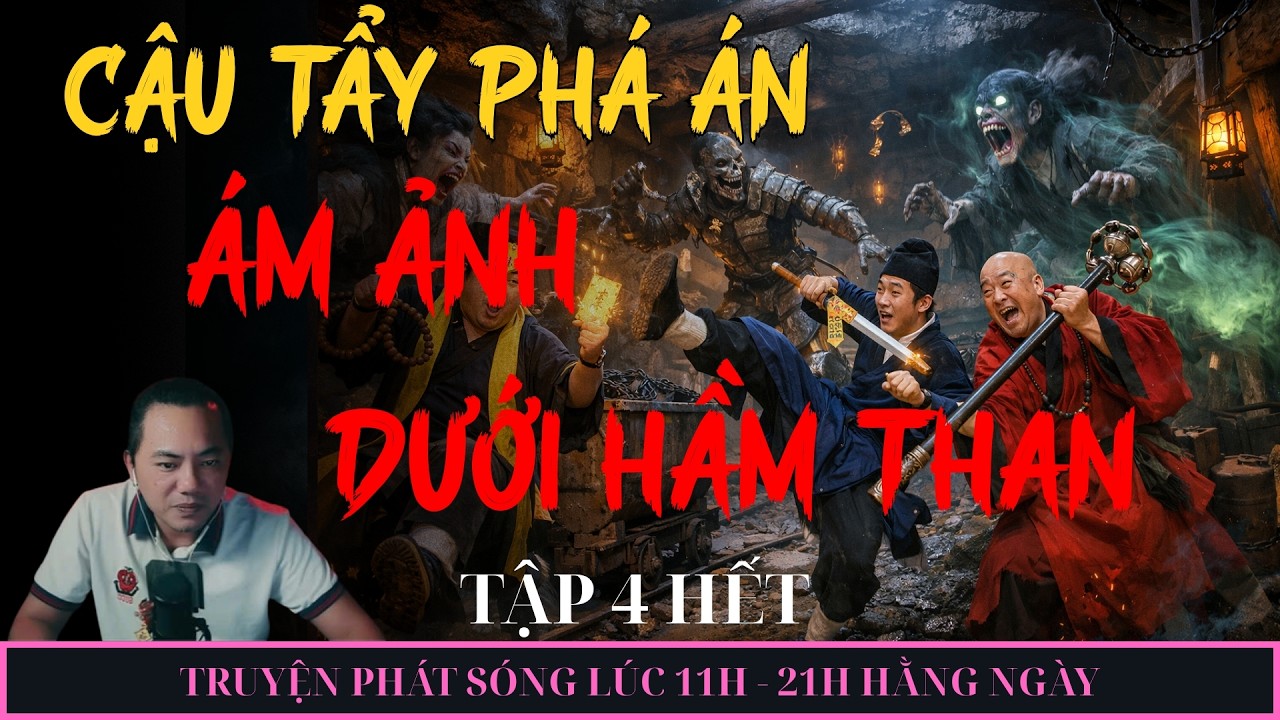 TRUYỆN MA QUÀNG A TŨN 2026 : CẬU TẨY PHÁ ÁN-ÁM ẢNH DƯỚI HẦM THAN TẬP 4 HẾT | TRUYỆN MA PHÁP SƯ