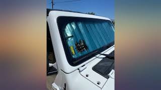 HeatShield, The Original Windshield Sun Shade, Custom-Fit for Jeep Wrangler SUV review