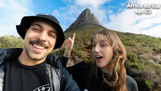 SUBIMOS isso na cidade MAIS BONITA da África do Sul 🇿🇦