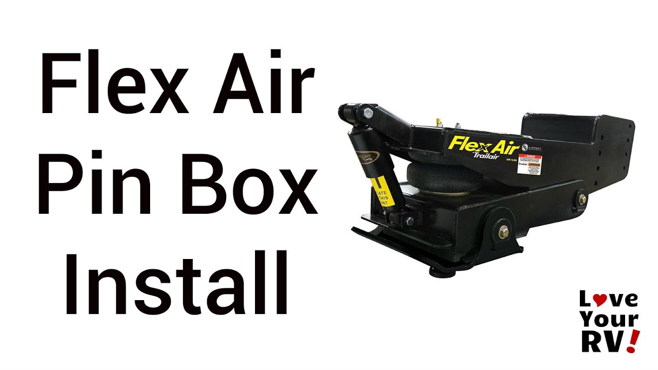 Installing a Flex Air Pin Box Cougar Fifth Wheel Trailer YouTube