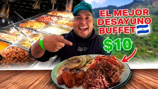 EL MEJOR DESAYUNO BUFFET de los PLANES de RENDEROS *nos encanto* 🤩