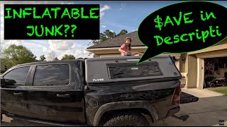 RICK'S RAW REVIEW  NEW Flated Air Topper Truck Bed Cap on RAM TRX | HOW FAST DOES IT REALLY GO ON??