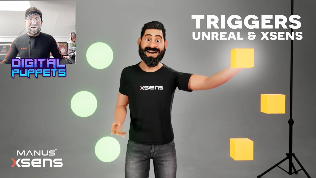 Interactive Triggers in Unreal Using Xsens Mocap Suit