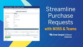 Purchase Order System: Streamline Purchase Requests with M365 & Teams