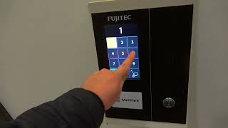 VERY RARE Fujitec "EZ Shuttle" Destination Dispatch Elevators at MetPark West in Seattle, WA
