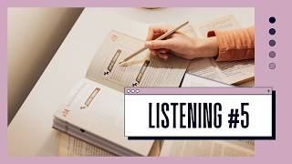 Listening Comprehension 5 | PSLE English Language Mock Paper | Primary 5 & 6