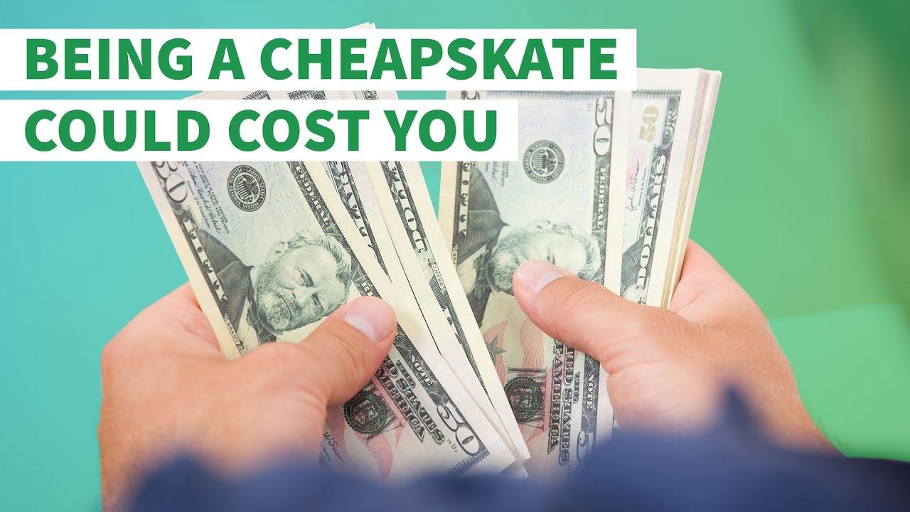 Being a Cheapskate Could Cost You YouTube