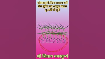 सोमवार के दिन अवश्य करें रोग मुक्ति का अचूक उपाय | #pandit_pradeep_ji_mishra #upay #shorts