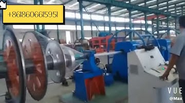 Planetary steel wire stranding machine PN500/36+36 Bobbin