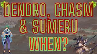 When will SUMERU / DENDRO characters / CHASM come out? (Personal Speculation) When will SUMERU / DENDRO characters / CHASM come out? (Personal Speculation)