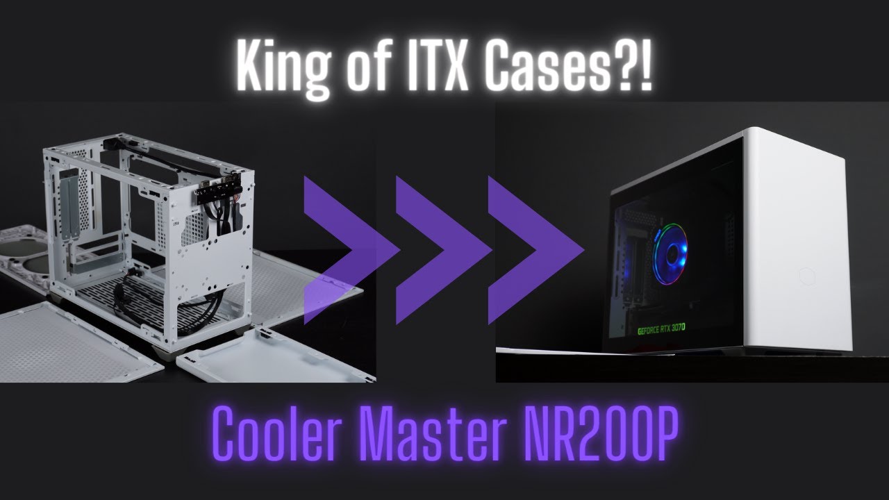 Mini ITX King?! Cooler Master NR200P Build, Montage RTX 3070 Ryzen 7 RGB YouTube