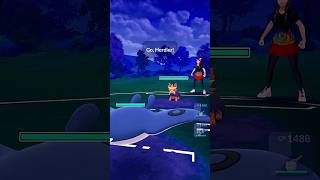 Mantine SHUTS DOWN Herdier in Seconds 😬🌊 | Pokemon GO #Shorts #GBL #Gameplay