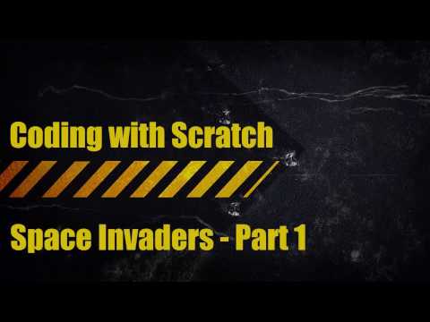 Coding with Scratch - Space Invaders - Part 1