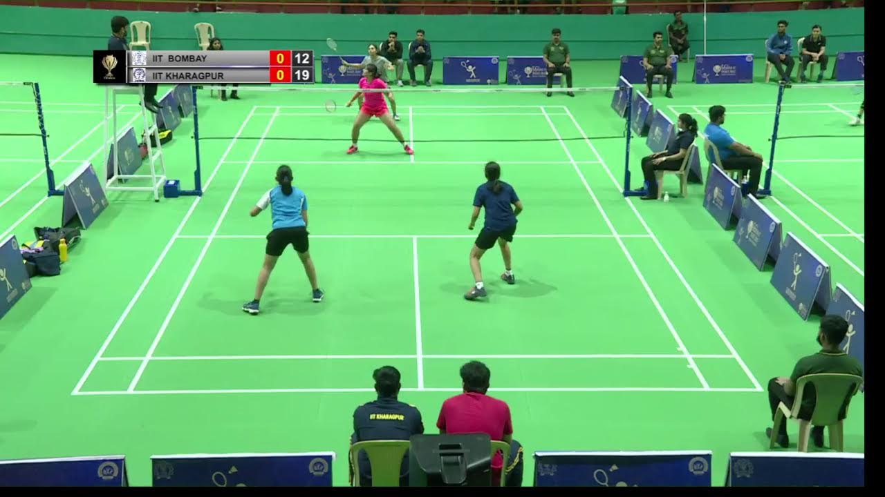 INTER IIT SPORT MEET 2023 BADMINTON COURT 01 D 15 12 2023 YouTube