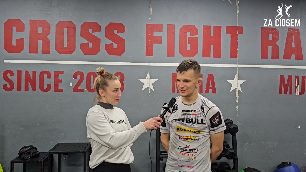 ADAM DRYJA UWIELBIA KLUB CROSS FIGHT RADOM! PANUJE TU KOLEŻEŃSKA ATMOSFERA I SPORTOWA RYWALIZACJA !