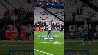 Famous herbert & mahomes in brazil π§π· #shorts Wealth