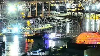 Watch the Prometheus take away the center span of the Old Harbor Bridge in seconds!