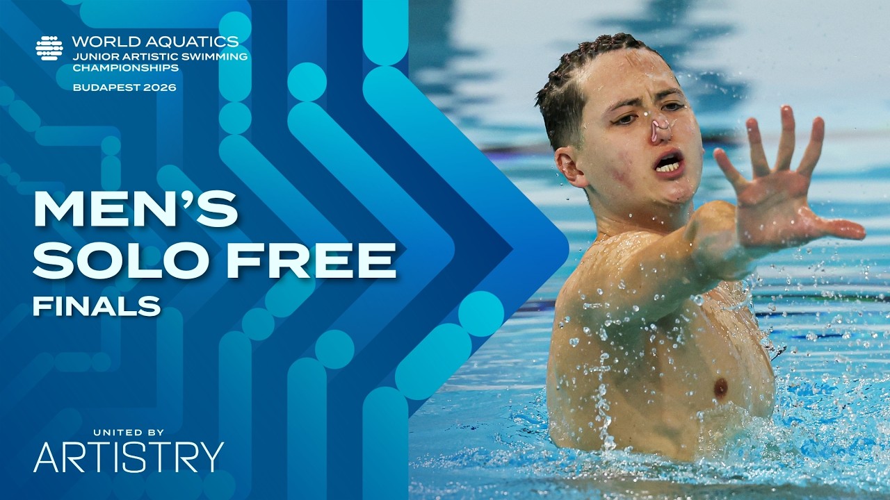 Men's Solo Free | Finals | World Aquatics Junior Artistic Swimming Championships 2026