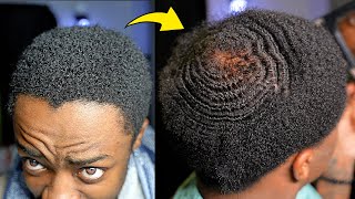 I Tried To REVIVE My WAVES After Having NAPPY HAIR For TWO WEEKS