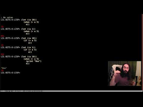 Little bits of lisp - if -v- when