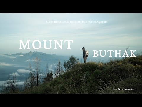 Solo Hiking 2 Days 1 Night in Mount Buthak, East Java | ASMR | 4K