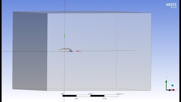 Creating 3D Fluid Domain Around Body in Ansys Design Modeler by Sketching Method