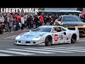 🌈【搬出動画】LIBERTYWALKのスーパーカー軍団が街中を爆走🔥 Ferrari F40 GT-R リバティウォーク