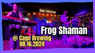 Frog Shaman at Cage Brewing | 08.16.2024 #StPeteMusic #FrogShaman #CageStock