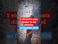 5 elementos para diseñar tu red eléctrica en #digsilent #powerfactory #estudiantes #universidad