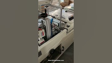 Tablet laptop computer box case film wrap cut sealing shrinking packaging machine