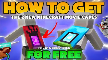 How to Get the 2 NEW Minecraft Movie Capes for FREE (Java & Bedrock) | Home & Menace Capes Guide