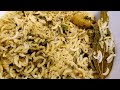 Palakura pulao/palak rice/spinach pulao