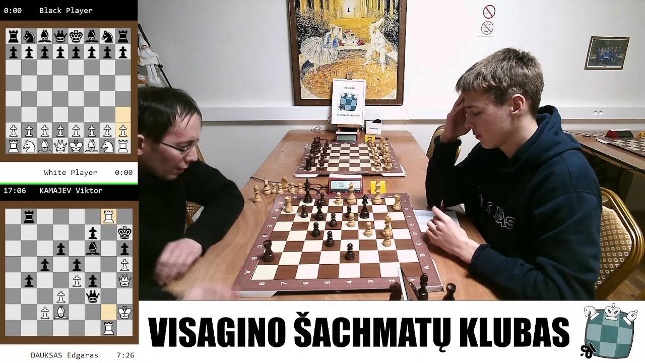 ♘♔♗ 2026-01-16 -- III Season - 2 Round - Visaginas Chess Club Tournament