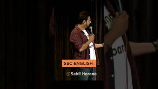 SSC English - Standup comedy #standupcomedy