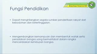PENGANTAR PENDIDIKAN PERTEMUAN 1