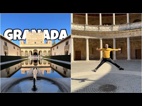 Dünyanın En Güzel Sarayı Alhambra'ya Ev Sahipliği Yapan Şehir | Granada Vlog