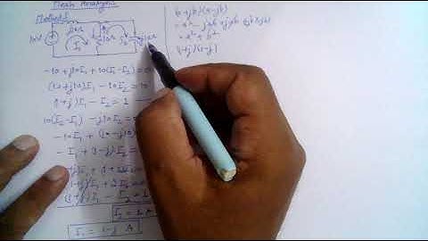 Muhammad Farooq-i-Azam: Mesh Analysis in the Frequency Domain Using Three Different Methods